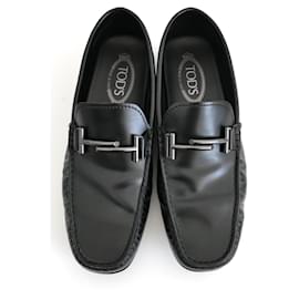 Tod's-Tod’s City Gommino Loafers-Black