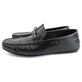 Tod's-Tod’s City Gommino Loafers-Black