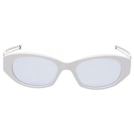 Gafas de sol Moncler Plata Blanco