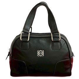 Loewe Leather Handbag Black