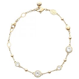 Bracelet imber Swarovski Doré