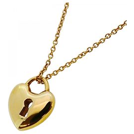 Tiffany & Co Collar con forma de corazón Tiffany en oro amarillo de 18 quilates Otro