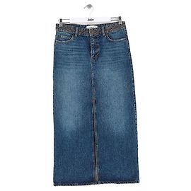 Bash Blaue Baumwollrock Blau