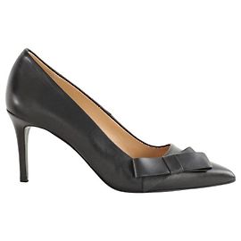 Claudie Pierlot Saltos de couro preto Preto