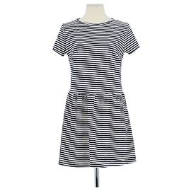 Autre Marque Robe en coton marine Bleu Marine