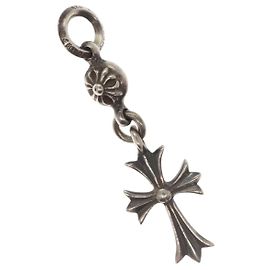 Pendente Tiny CH Cross 1 Ball Chrome Hearts in Ag925 Auth 136311M Argento