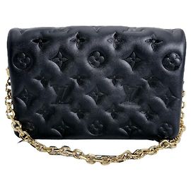 Borsa a Spalla Pochette Coussin Monogram Louis Vuitton Nero