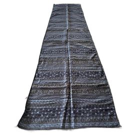 Autre Marque Sciarpa BROCHIER SOIERIE 1890 in Seta e Lana Blu Navy Blu navy