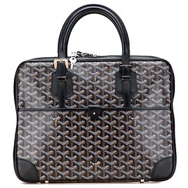 Goyard Black Goyardine Ambassade PM Black
