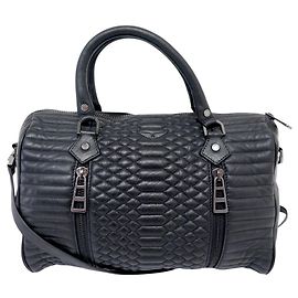 BORSO A MANO ZADIG & VOLTAIRE SUNNY MEDIUM IN PELLE QUILTED CON TRACOLLA Nero