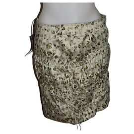 Robe Ermanno Scervino en coton multicolore Taille 42 Multicolore
