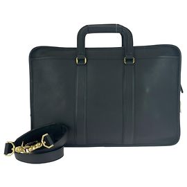COACH Vecchio Coach 5296 Borsa a Spalla in Pelle Nera Nero