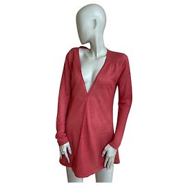Gerard Darel  Cardigan Gérard Darel 100% Lin – Taille 1 (S)  Corail