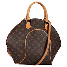 Louis Vuitton-LOUIS VUITTON Monogram Ellipse MM Hand Bag M51126 LV Auth 140957V-Monogram