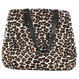 Gerard Darel Bolsa tote de pelúcia falsa marrom Marrom