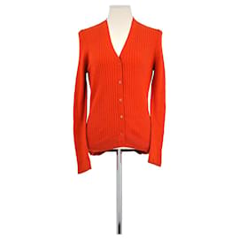 Courreges Orange wool vest Orange