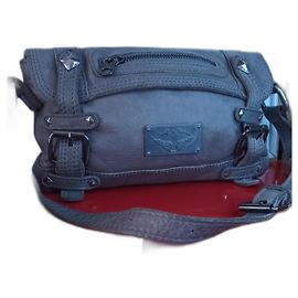 Zadig & Voltaire Handtaschen Grau Anthrazitgrau