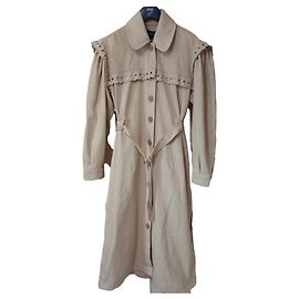 Trench coat Magali Pascal de algodão bege Bege