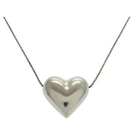 Tiffany & Co Collar de Plata Esterlina con Corazón Apretado Tiffany Plata