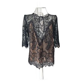 top de renda Sandro Preto Rosa