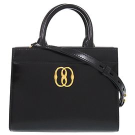 Bally Emblem Small Palace Tote Bag Black