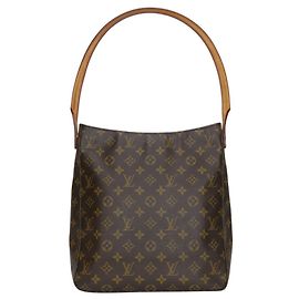 Sac à épaule Looping GM Louis Vuitton Marron