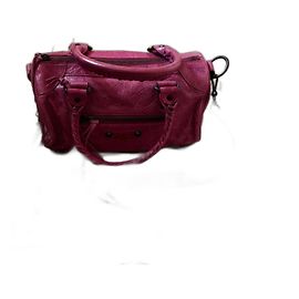 Bolsa de viagem city Balenciaga Rosa
