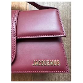 Jacquemus-Jacquemus Le Grand Bambino Bag Bordeaux-Dark red