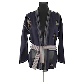 Autre Marque Giacca Monoki in cotone nera Nero