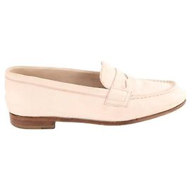 JM Weston Mocassins en daim roses Rose