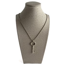 Tiffany & Co Collar Llave de Plata Plata
