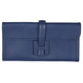 Hermès Bleu Saphir Swift Jige Elan 29 Blu