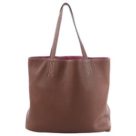 Hermès HERMES Double Sense 36 Taurillon Clemence Malond Indy x Tosca O: 2011 Marron