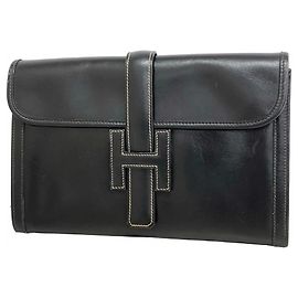 Bolso Clutch Jige PM Hermès Negro