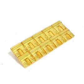 Céline Broche Vintage Arc de Triomphe Celine Doré