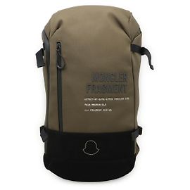 Moncler fragment design Genius 7 Nylon Suede Backpack Green