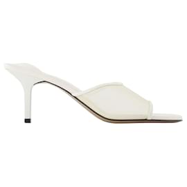 Jacquemus-Cubisto Sandals - Jacquemus - Leather - White-White