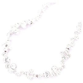 Collar Fidelity de acero inoxidable Swarovski Plata Metálico