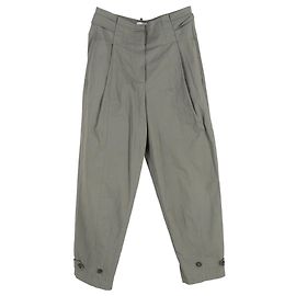 Pantalones plisados Brunello Cucinelli en algodón gris Gris