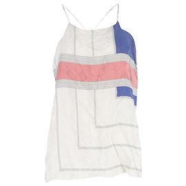 Vanessa Bruno Printed Blouse in Multicolor Silk Multiple colors