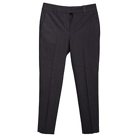 Brunello Cucinelli Tailored Slim Leg Trousers Grey