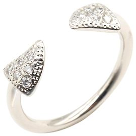 Tasaki Diamantring K18WG Weißgold Weiß