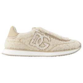Dolce & Gabbana Baskets Cushion - Dolce&Gabbana - Cuir - Beige Marron Beige