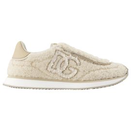 Dolce & Gabbana Baskets Cushion - Dolce&Gabbana - Cuir - Beige Marron Beige