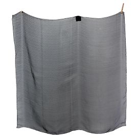 Fendi Seiden-Zucca große Schal Grau