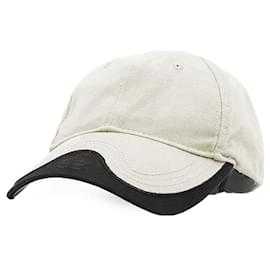 Balenciaga-Boné de algodão BB Signature da Balenciaga-Marrom,Bege