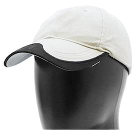 Balenciaga-Boné de algodão BB Signature da Balenciaga-Marrom,Bege