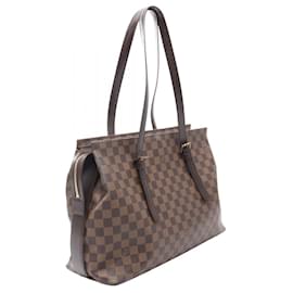 Louis Vuitton-Louis Vuitton Chelsea Damier Coated Canvas Tote Bag-Brown
