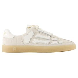 Tênis Pacific Bones - Amiri - Couro - Bege Marrom Bege
