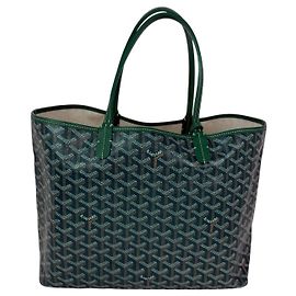Borsa Goyard Saint Louis PM Goyardine Verde con Pochette Verde